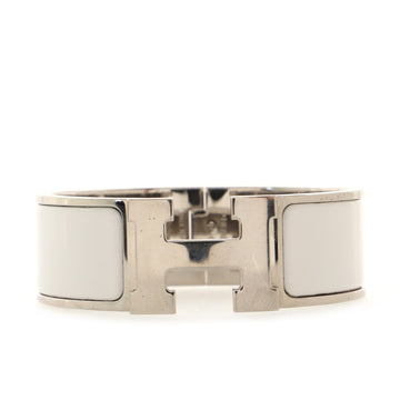 Hermes Clic Clac H Bracelet Enamel Wide