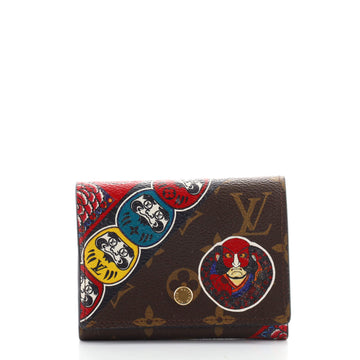 Louis Vuitton Victorine Wallet Limited Edition Kabuki Monogram Canvas