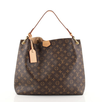 Louis Vuitton Graceful Handbag Monogram Canvas MM