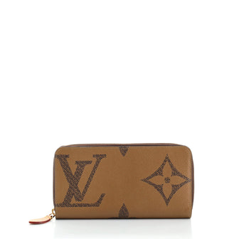 Louis Vuitton Zippy Wallet Reverse Monogram Giant