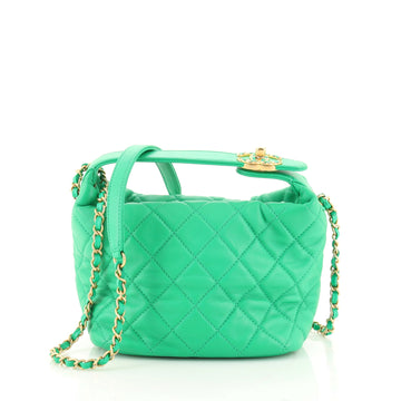 Chanel Perfect Meeting Hobo Quilted Lambskin Small
