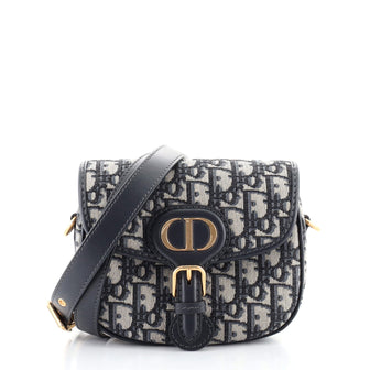 Christian Dior Bobby Flap Bag Oblique Canvas Small