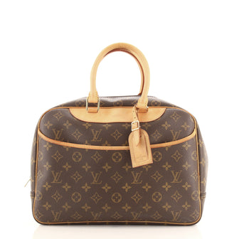 Louis Vuitton Deauville Handbag Monogram Canvas