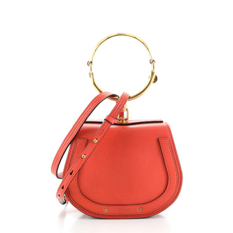 Chloe Nile Crossbody Bag Leather Small