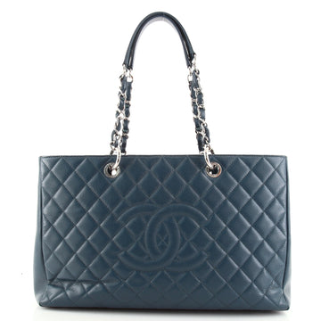 Chanel Grand Shopping Tote Quilted Caviar XL