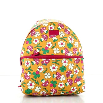 Gucci Children's Zip Backpack Printed Coated Canvas Small