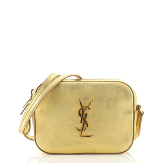Saint Laurent Classic Monogram Camera Bag Leather Small