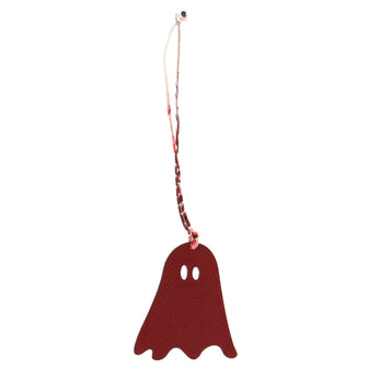 Hermes Petit H Ghost Bag Charm Leather