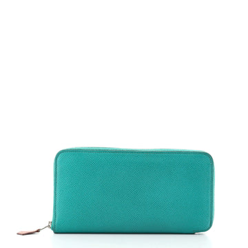 Hermes Azap Zip Around Wallet Silk'in Epsom Long