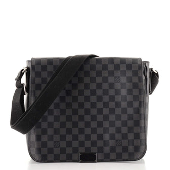 Louis Vuitton District Messenger Bag Damier Graphite MM