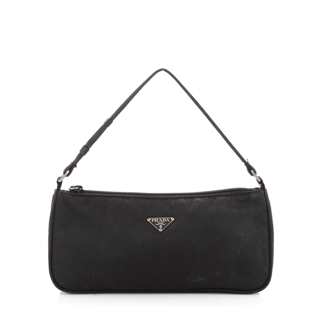 Prada Tessuto Pochette - Black Shoulder Bags, Handbags - PRA800132