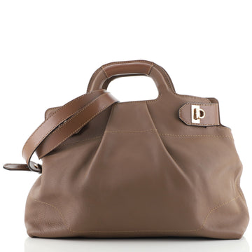 Salvatore Ferragamo Soft W Tote Leather Large