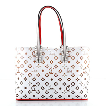 Christian Louboutin Cabata East West Tote Printed Leather Large