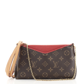 Louis Vuitton Pallas Clutch Monogram Canvas