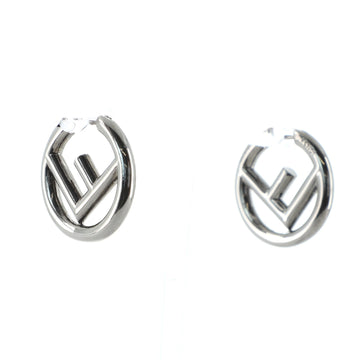Fendi F is Fendi Hoop Earrings Metal Small