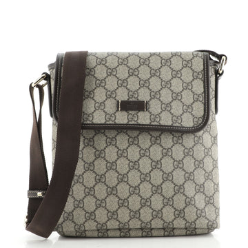 Gucci Flap Messenger GG Coated Canvas Small