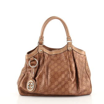 Gucci Sukey Tote Guccissima Leather Medium