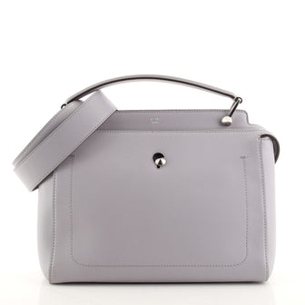 Fendi DotCom Convertible Satchel Leather Medium