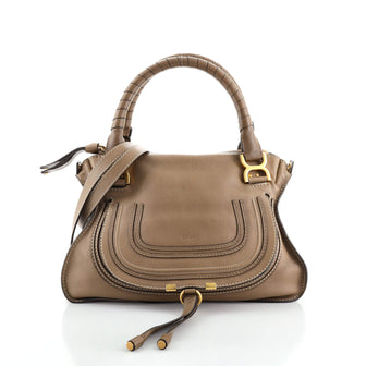 Chloe Marcie Shoulder Bag Leather Medium