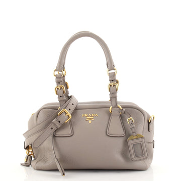 Prada Convertible Bauletto Bag Vitello Daino Medium