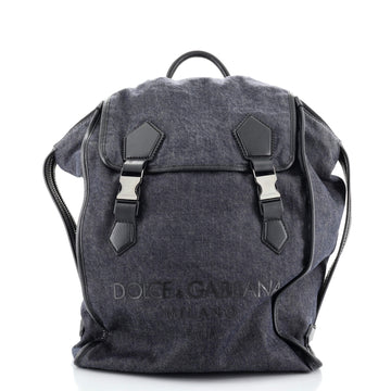 Dolce & Gabbana Edge Backpack Denim