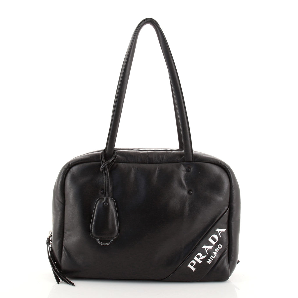 バッグ PRADA TASSEL BOWLER LEATHER BAG バッグ PRADA TASSEL BOWLER