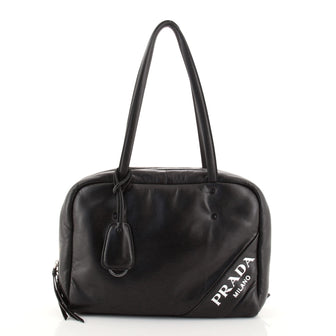 Prada Padded Bowler Bag Nappa Leather Medium