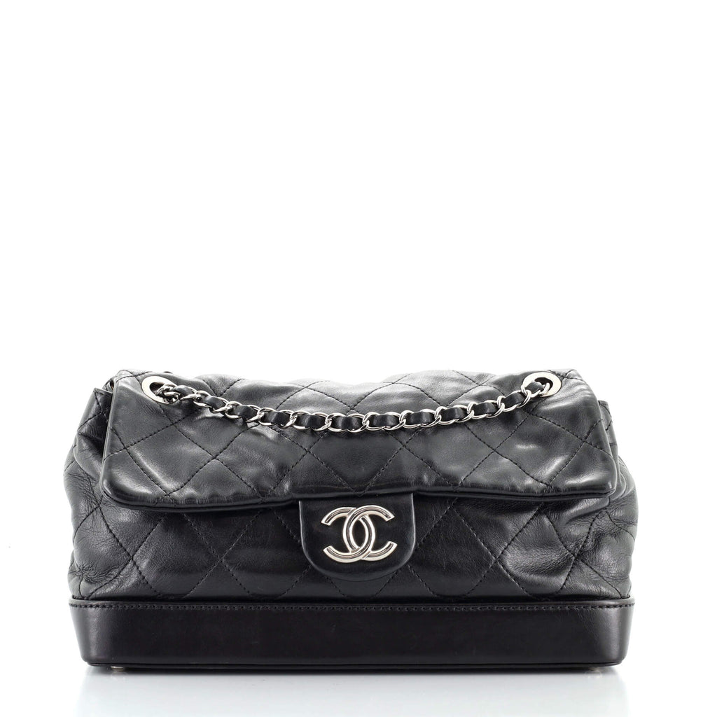 Chanel Lambskin Quilted VIP Flap Bag