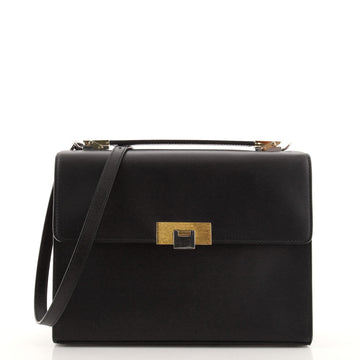 Balenciaga Le Dix Convertible Top Handle Bag Leather