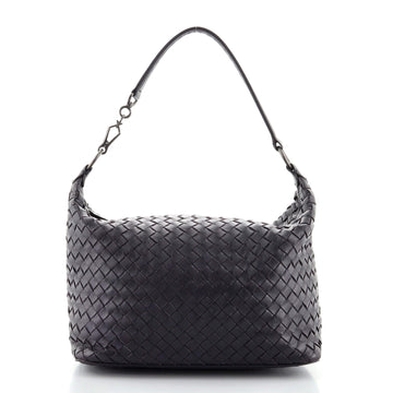 Bottega Veneta Zip Hobo Intrecciato Nappa Small