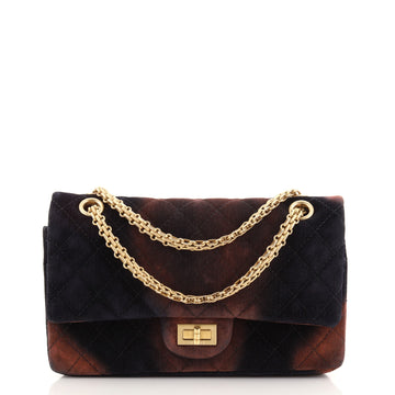 Chanel Reissue 2.55 Flap Bag Quilted Degrade Velvet 225