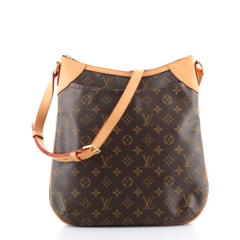 Louis Vuitton Odeon Handbag Monogram Canvas MM