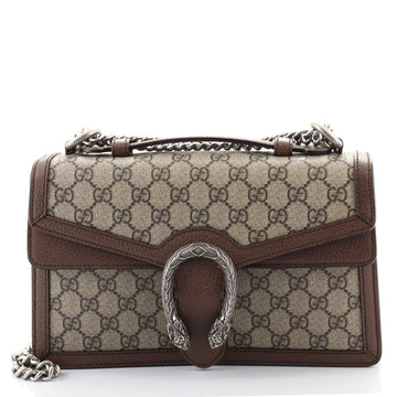 Gucci Dionysus Top Handle Bag GG Coated Canvas Small