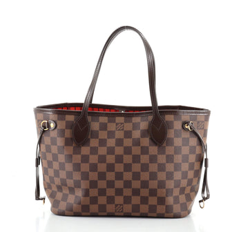 Louis Vuitton Neverfull NM Tote Damier PM