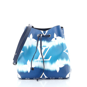 Louis Vuitton NeoNoe Handbag Limited Edition Escale Monogram Giant MM