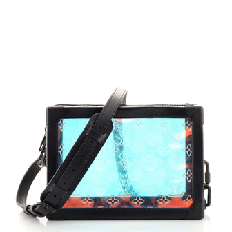 Louis Vuitton Soft Trunk Bag Limited Edition Dark Monogram Prism PVC
