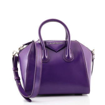 Givenchy Antigona Bag Glazed Leather Mini