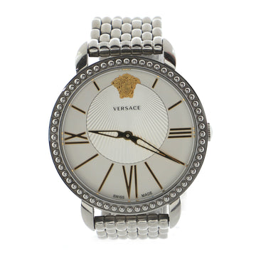 Versace Krios Quartz Watch Stainless Steel 38