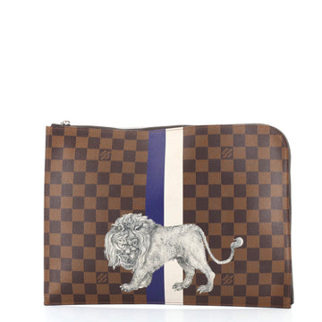 Louis Vuitton Pochette Jour Limited Edition Chapman Savane Damier GM