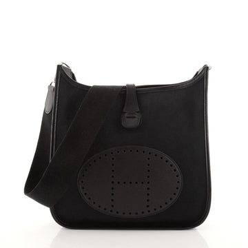 Hermes Evelyne Bag Gen II Toile and Leather PM