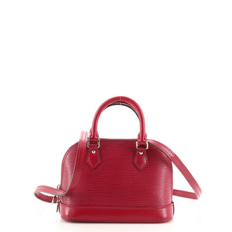 Louis Vuitton Alma Handbag Epi Leather Nano