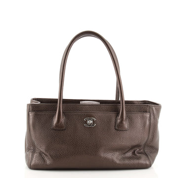 Chanel Cerf Executive Tote Leather Small