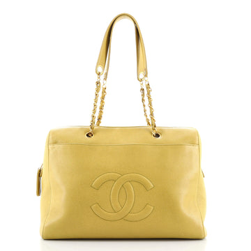Chanel Vintage Timeless Zip Tote Caviar Medium