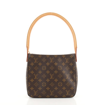 Louis Vuitton Looping Handbag Monogram Canvas MM