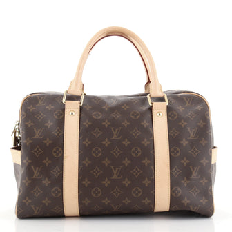 Louis Vuitton Carryall Handbag Monogram Canvas