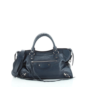 Balenciaga City Classic Studs Bag Leather Medium