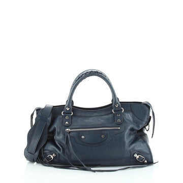 Balenciaga City Classic Studs Bag Leather Medium