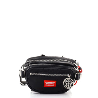 Burberry Logo Cannon Belt Pack Bag Nylon