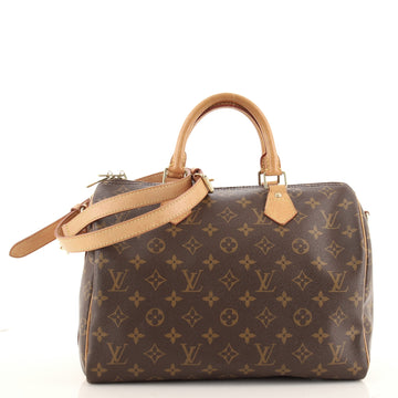 Louis Vuitton Speedy Bandouliere Bag Monogram Canvas 30