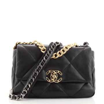 Chanel 19 Flap Bag Quilted Lambskin Medium